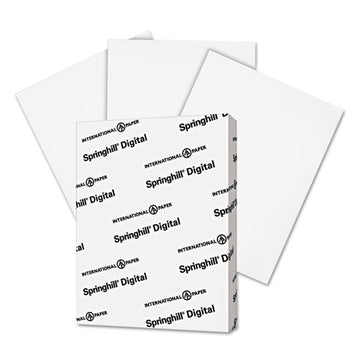 Springhill® Digital Index White Card Stock, 92 Bright, 110lb, 8.5 X 11, White, 250-pack freeshipping - TVN Wholesale
